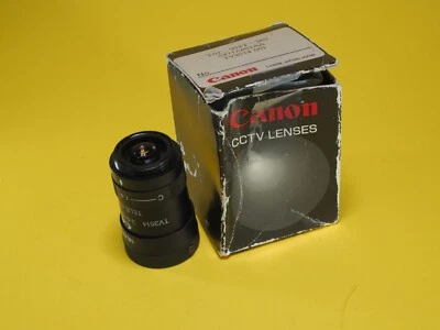 Canon Tv3514 Lens f1.4 variable focal length zoom comes with box READ - Image 1 of 4