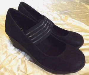 Scarpe con zeppa Skechers donna taglia 8 Rumblers Space Odyssey Mary Jane - Foto 1 di 3