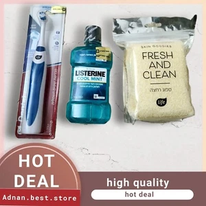 listerine cool mint & electric toothbrush & skin goodies life original - Picture 1 of 4