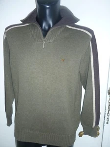 Lloyd Herren Pullover Gr. M oliv braun beige " neuwertig " Maße unten - Bild 1 von 11