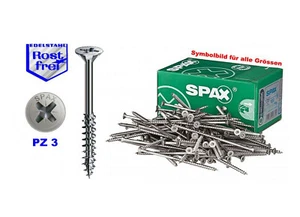 ABC Spax®  EDELSTAHL Spanplattenschrauben 6,0 x 100 mm  PZ3 - (Menge wählbar) - Bild 1 von 1