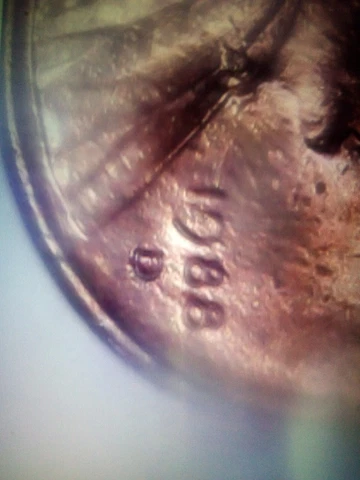 Rare 1988 Denver 1cent Red Brown RPM Error  And IN GOD WE   Goes Into The Border Cover