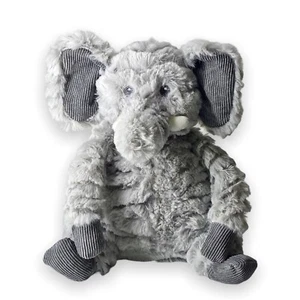 First Impressions PLUSH Sitting Gray ELEPHANT Corduroy Ears Paws • Baby Snuggie - Picture 1 of 9