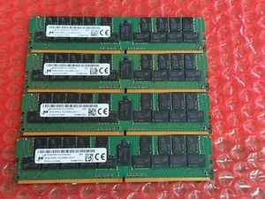 Micron 256GB (4x 64GB) 4DRx4 PC4-2666V DDR4 ECC Reg Server Memory MTA72ASS8G72L - Afbeelding 1 van 1