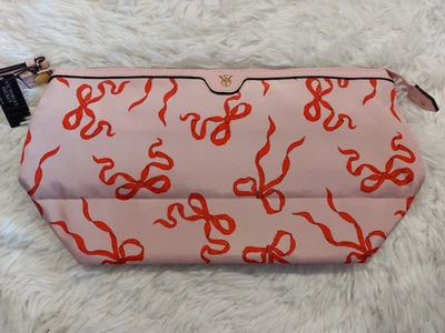 Bolso de Maquillaje Victoria Secret Diseño Lazo a Presión Nuevo con Etiquetas Foto 1 de 2