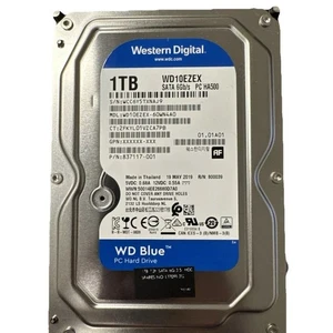 Disco duro de escritorio Western Digital Blue 1 TB 3,5" SATA III probado WD10EZEX - Imagen 1 de 1