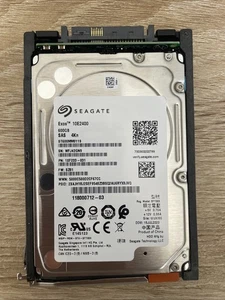 Seagate Exos 10E2400 2.5" 600GB - SAS 6/12G 10kRpm (ST600MM0119) - Avec Caddy - Afbeelding 1 van 2