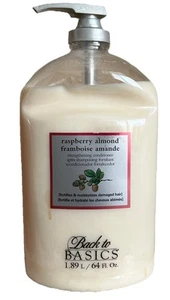 Back to Basics Raspberry Almond Strengthening Conditioner 64 oz/1.89L As Pict - Picture 1 of 2