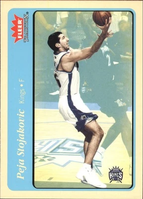 Peja Stojakovic Fleer Tradition Blue #147 2004-05 - BSK Foto 1 de 2