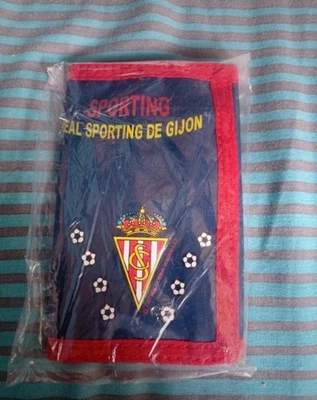 Billetera Del Sporting De Gijón Nueva A Estrenar - Imagen 1 de 4