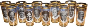 (10) 1976 Pittsburgh Steelers MSA Arby's Glas Set Bradshaw Ham Greene Blount - Bild 1 von 6
