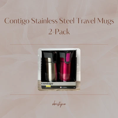 Contigo 2013280 West Loop aislado al vacío Mónaco y acero inoxidable 16 oz... Foto 1 de 2