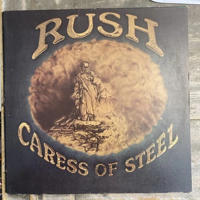 Rush ~ Caress Of Steel ~ Vintage LP Early Press Masterdisk - Weinberg Mercury - Image 1 of 4
