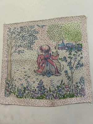 Pañuelo niña y su gato Foto 1 de 2