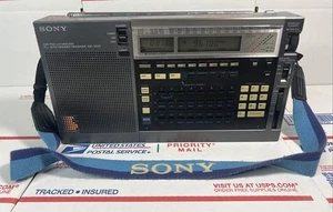 Récepteur radio ondes courtes Sony ICF-2010 PLL - AIR FM/LW/MW/SW/HAM - FONCTIONNE - le jour même - Photo 1/14