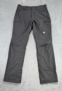 Eddie Bauer Pants Mens 34x32.5* First Ascent Guide Pro Gray Fleece Lined Hiking - Picture 1 of 20
