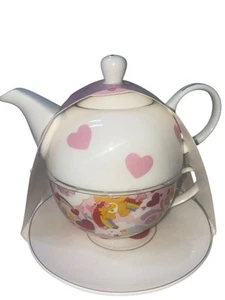 Care Bears X Skinny Dip Teapot For One Set Brand New - Picture 1 of 10