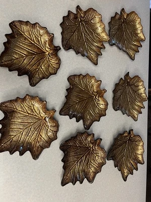 Platos de hojas de otoño para postres o meriendas (8) Foto 1 de 2