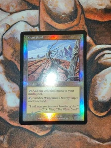 FOIL Wasteland Promo Player Rewards MPRP MTG Magic the Gathering - Picture 1 of 2