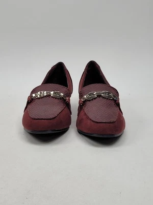 KAREN SCOTT Womens Rahela Toe Slip On Loafers Shoes Choco MC 6M - Image 1 of 4