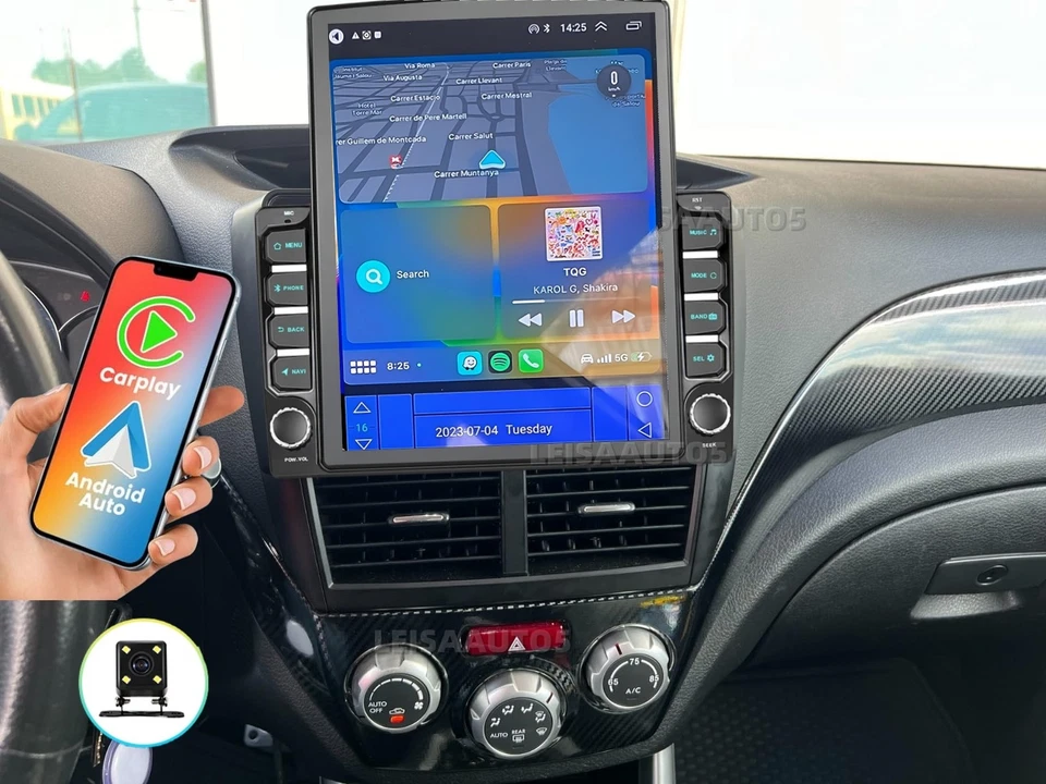 9.7" For Subaru Impreza 2008-2011 Android13 Carplay Car Stereo Radio GPS NAVI Foto 1 de 4