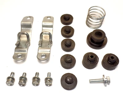 Kawasaki ZG1000 Concours, piezas de asiento. Cojines de goma, soportes de cierre, herrajes. Foto 1 de 2