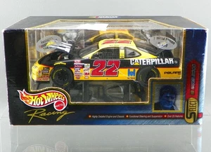 Vintage 2000 Hot Wheels Racing NASCAR 1/24 Diecast Ward Burton CAT Stock Car #22 - Picture 1 of 7