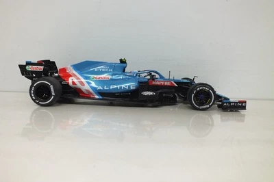 Alpine A521 F1 Portugal GP 2021 Esteban Ocon Solido 1:18 Die Cast Foto 1 de 4