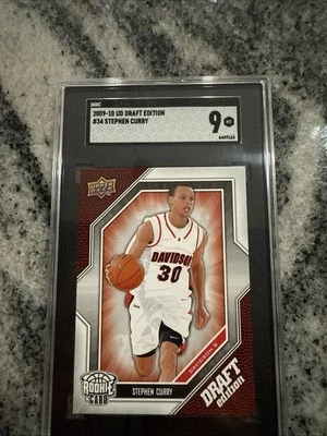 2009-10 Upper Deck Draft  Edition - Stephen Curry #34 (RC)🔥💎👀 - Image 1 of 2