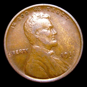 1911 - D Lincoln Cent Wheat Penny ---- Münze in schöner Erhaltung ---- #643M - Bild 1 von 2