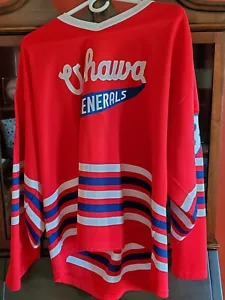 ERIC LINDROS AUTOGRAPHED OSHAWA GENERALS HOCKEY JERSEY BECKETT CERTIFIED BAS - Picture 1 of 8
