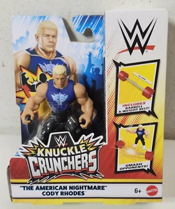 WWE Knuckle Crunchers Cody Rhodes The American Nightmare action figure giocattolo NUOVO - Foto 1 di 6