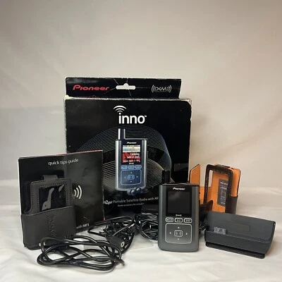PIONEER EX-INNO1 Portable Satellite XM Radio MP3 SirusXM w/Home Kit - READ - Image 1 of 4