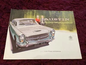 Folleto Austin A99 Westminster 1961 - edición original del Reino Unido #1767/B - Imagen 1 de 1