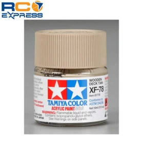 Tamiya Acrylic Mini XF78 Deck Tan TAM81778 - Picture 1 of 1