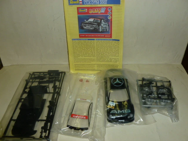  mercedes benz CLK DTM  rally  die cast revell auto in  kit di montaggio nuovo - Immagine 1 di 1