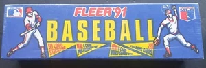 1991 FLEER MLB BASEBALL NEW FACTORY SEALED COMPLETE SET 720 CARD 50 LOGO STICKER - Picture 1 of 3