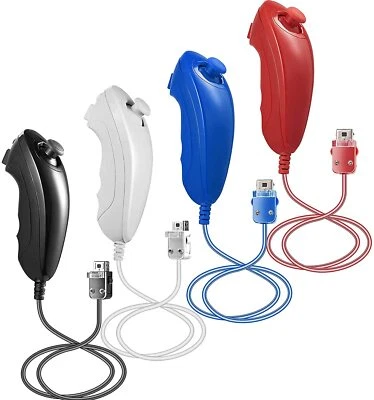 Wii Nunchuck Controllers Video Game Joysticks for Wii Wii U Console Accessories - Image 1 of 4