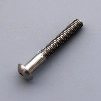 Tornillo de titanio M5 x 35 Ti Allen hexagonal zócalo botón cabeza / grado aeroespacial Foto 1 de 2