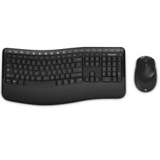 UPC 889842000290 product image for Microsoft Comfort Keyboard 5050 PP4-00019 Keyboard and Mouse Set, Wireless, Mous | upcitemdb.com