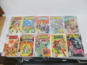 Adventures of the Outsiders 10 Comic Lot 34 35 36 37 38 39 40 41 42 45 - Picture 1 of 3