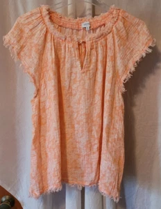 Women's True Craft Plus Size 3X Shirt Daisy's Pullover Short Sleeve Summer Cute - Picture 1 of 4