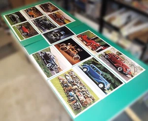 BUICK 75-Years of Greatness 13 Glossy Photo Prints of 1903-1941 Models 17x11" - Picture 1 of 17