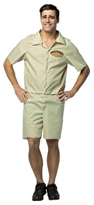 Jmr. Camel-camel Towing Comp Adult Costume Khaki Jumpsuit Halloween Fancy Dress - Picture 1 of 1