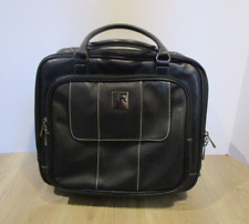 Kenneth Cole Reaction Leather Rolling Briefcase Carry-On Luggage LabTop Bag