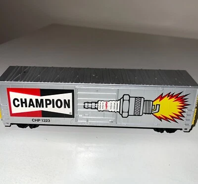 Life-Like HO Scale Champion Spark Plugs Box Car - Image 1 of 3