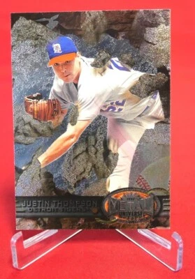 Justin Thompson 1997 Metal Universe Fleer Baseball Card #113 Mint - Image 1 of 2