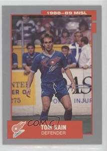 1988-89 Pacific MISL Tom Kain #51 Rookie RC