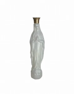 Holy Water Bottle Our Lady Of Lourdes Virgin Mary Figurine Plastic 7¾" empty New - Picture 1 of 8