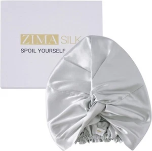 ZIMASILK 100% Maulbeerseide elastische Schlafmütze Haube Haartuch zum Schlafen. 1 Stück - Bild 1 von 69